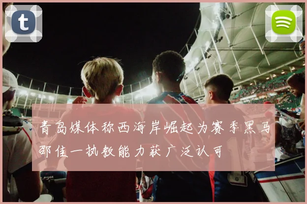 青岛媒体称西海岸崛起为赛季黑马邵佳一执教能力获广泛认可